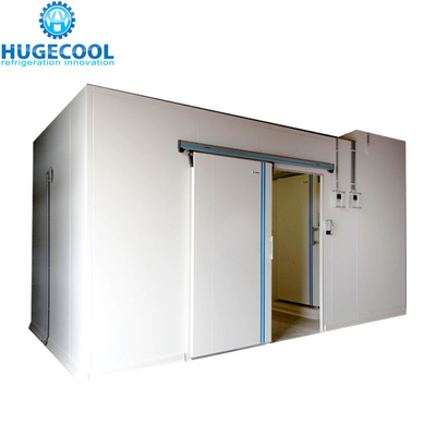 Customized large freezer compartment with roll-in trolley