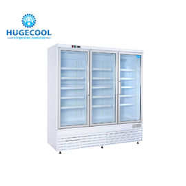 Areje o tamanho personalizado refrigerador de refrigeração da loja com duas/três portas