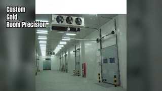 Controle preciso de temperatura para câmara fria personalizada